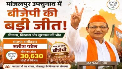 Manjalpur By-Election 2026 Result