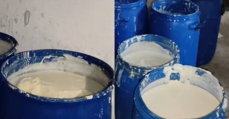 Fake Cream Seized