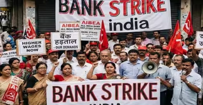 Bank Employees Strike