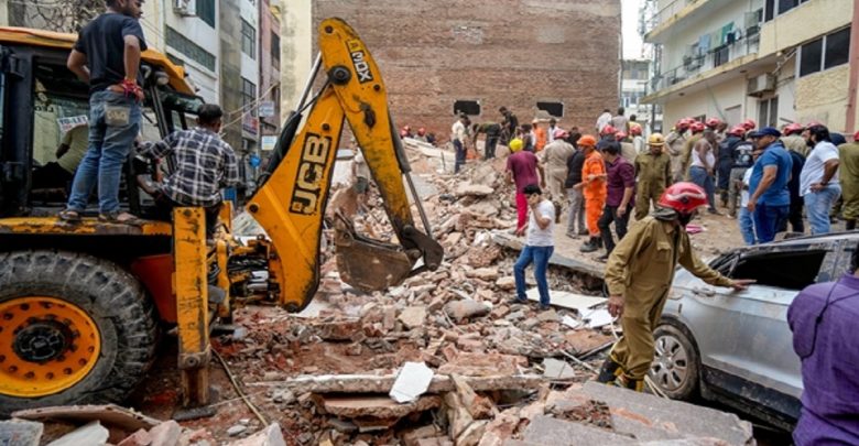 Delhi Building Collapse