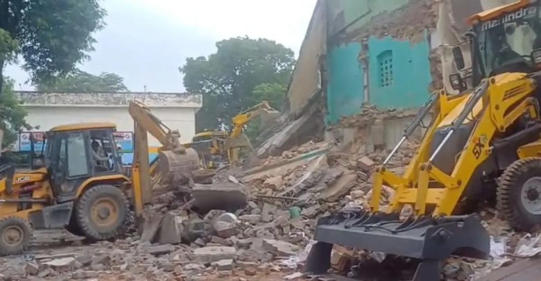 Bulldozer Action On Mosque