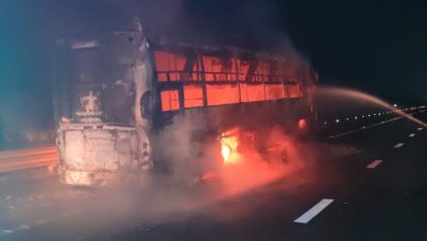 Noida Bus Fire