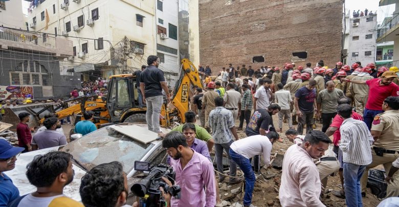 Delhi Building Collapse