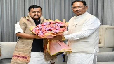 CM Sai Meet Nitin Navin: