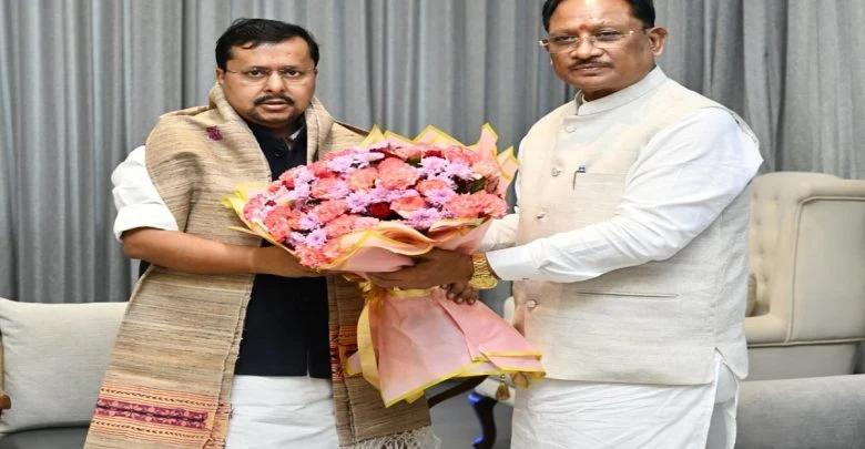 CM Sai Meet Nitin Navin: