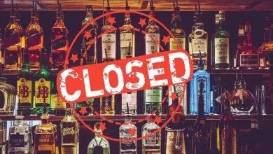 Liquor Shops Closed